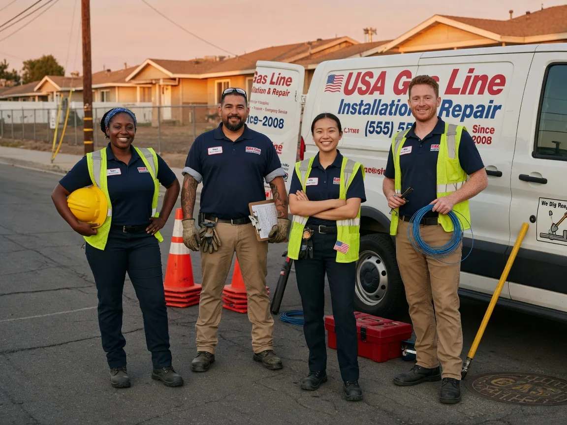 Gas Line Installation company in Lyndhurst, VA